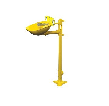 Lavaojos de emergencia montado al piso